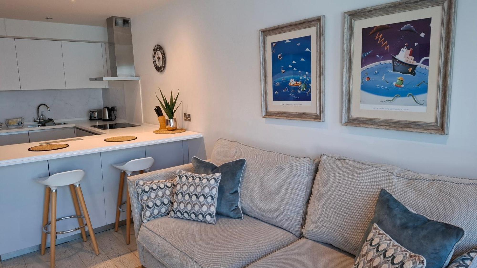 Saltwater Suites At Fistral New Quay Camera foto