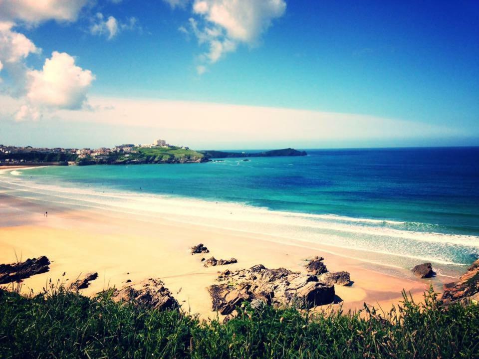 Saltwater Suites At Fistral New Quay Esterno foto
